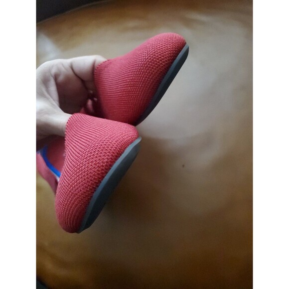 Rothy's The Flat Ballet Red Knit Classic Casual Shoes Women’s US 11 EU 41.5 EUC - Picture 7 of 10